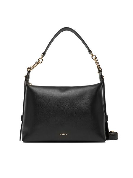 Furla Torebka Tonie M WB01964 A.0023 CN O6000 Czarny. Czarne torebki klasyczne Furla, bez wzorów, ze skóry, bez dodatków. Za 1,769.00 zł.