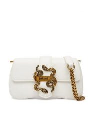 Just Cavalli Torebka 80RA4BA7 ZSA89 Biały. Białe torebki klasyczne Just Cavalli, bez wzorów, ze skóry, bez dodatków. Za 729.99 zł.