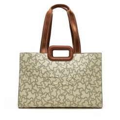 Torebka TOUS. Brązowe shopper bag tous, bez wzorów, bez dodatków. Za 769.99 zł.
