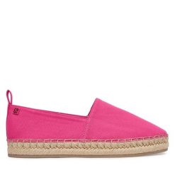 Espadryle Calvin Klein. Czerwone espadryle Calvin Klein, bez wzorów, bez obcasa. Za 329.99 zł.