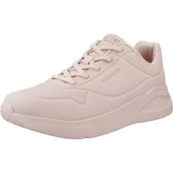 Buty do chodzenia damskie Skechers Uno Lite. Czerwone buty sportowe lifestyle Skechers, bez wzorów, ze skóry ekologicznej, bez zapięcia, trekkingowe, skechers sport. Za 318.86 zł.