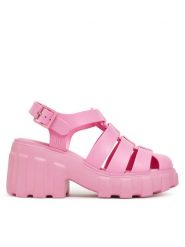 Melissa Sandały Melissa Megan Ad M 33835 Różowy. Czerwone sandały Melissa, bez wzorów, z tworzywa sztucznego, bez obcasa, na słupku, bez zapięcia. Za 369.99 zł.