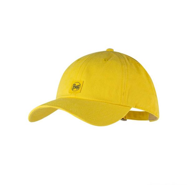 Czapka z daszkiem Buff Baseball Cap. Żółte czapki z daszkiem Buff, bez wzorów, sportowe. W wyprzedaży za 117.30 zł.