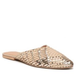 Klapki Lasocki. Brązowe klapki Lasocki, bez wzorów, bez obcasa, bez zapięcia. Za 229.99 zł.