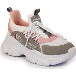 Buty sportowe damskie białe Vinceza wielokolorowe. Białe buty treningowe VINCEZA, bez wzorów, bez zapięcia. Za 190.00 zł.