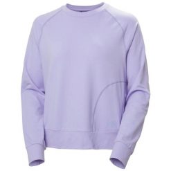 Bluza damska Helly Hansen Tyri. Fioletowe bluzy bez kaptura Helly Hansen, xl, bez wzorów, z elastanu, bez kaptura, trekkingowe. Za 368.00 zł.