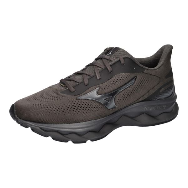 Buty do biegania damskie Mizuno Wave Serene 2 GTX. Czarne buty do biegania Mizuno, bez wzorów, bez zapięcia, do biegania, mizuno wave. Za 469.99 zł.