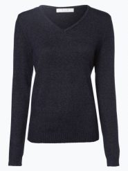 Vila Sweter Kobiety wiskoza niebieski, XL. Niebieskie swetry Vila, xl, bez wzorów, z dzianiny, bez ramiączek. Za 149.95 zł.