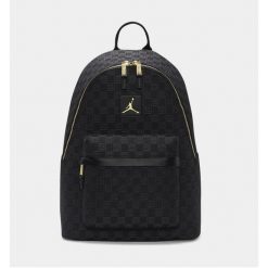 Plecak miejski Air Jordan Monogram Backpack Black Czarny - MA0758-023. Czarne plecaki Jordan, bez wzorów, bez dodatków. Za 573.85 zł.