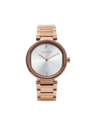Calvin Klein Zegarek Sensation 25200253 Złoty. Żółte, analogowe zegarki Calvin Klein, złote. Za 669.99 zł.