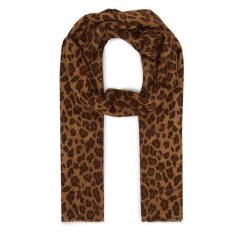 Szalik LAUREN RALPH LAUREN. Brązowe szaliki i kominy Lauren Ralph Lauren, bez wzorów. Za 689.99 zł.