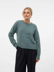 Vero Moda Sweter w kolorze morskim rozmiar: S. Niebieskie swetry Vero Moda, s, bez wzorów, bez ramiączek. Za 61.60 zł.