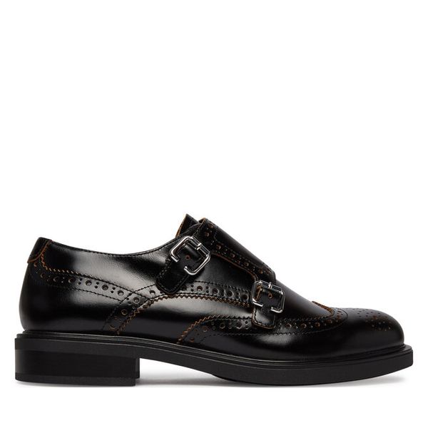 Półbuty Vagabond Shoemakers. Czarne półbuty wsuwane Vagabond Shoemakers, bez wzorów, bez obcasa, na płaskiej podeszwie. Za 569.99 zł.