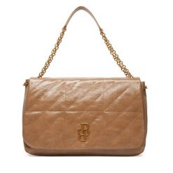 Torebka Badura. Brązowe torebki klasyczne Badura, bez wzorów, klasyczne, bez dodatków. Za 239.99 zł.