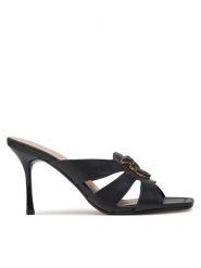 PINKO Klapki Lisa 04 SD0311 P003 Czarny. Czarne klapki Pinko, bez wzorów, ze skóry, bez obcasa, bez zapięcia. Za 1,051.23 zł.