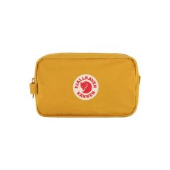 Saszetka Fjallraven Kanken Gear Bag - ochre. Żółte nerki i saszetki Fjällräven, bez wzorów, sportowe, bez dodatków. Za 129.99 zł.