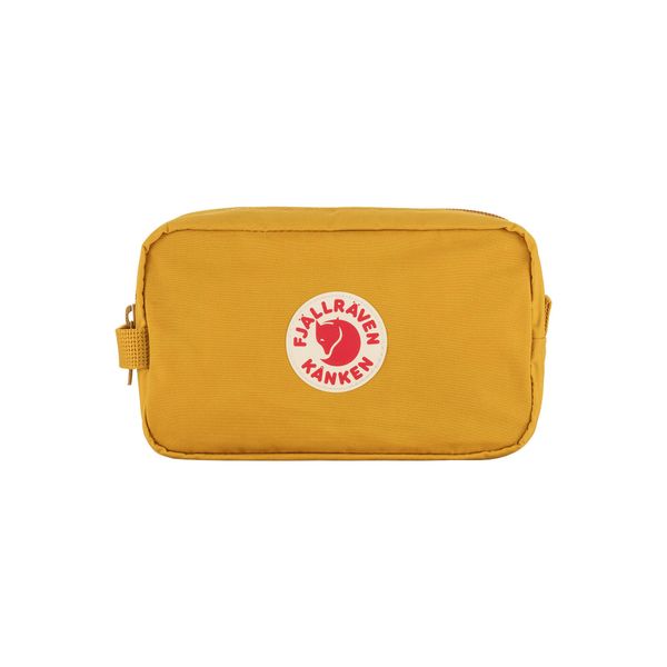 Saszetka Fjallraven Kanken Gear Bag - ochre. Żółte nerki i saszetki Fjällräven, bez wzorów, sportowe, bez dodatków. Za 119.99 zł.