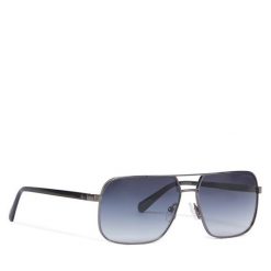 Okulary przeciwsłoneczne Guess. Szare okulary przeciwsłoneczne Guess, z aplikacjami. Za 359.99 zł.