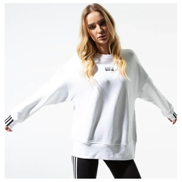 Adidas Bluza Vocal Sweat , biały, rozmiar M. Białe bluzy adidas, m, bez wzorów, z materiału, retro, bez ramiączek, bez kaptura. Za 199.99 zł.