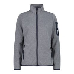 Bluza damska turystyczna CMP 34H6386. Szare bluzy CMP, xs, bez wzorów, sportowe, bez ramiączek, bez kaptura. Za 283.00 zł.