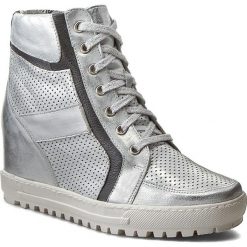 Sneakersy EKSBUT - 4128-C77/369/F94 Srebro Lic. Botki marki Kazar. W wyprzedaży za 259.00 zł.