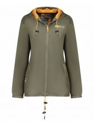 Canadian Peak Kurtka przejściowa "Boateak" w kolorze khaki rozmiar: XL. Brązowe kurtki Canadian Peak, xl, bez wzorów, bez kaptura. Za 69.91 zł.