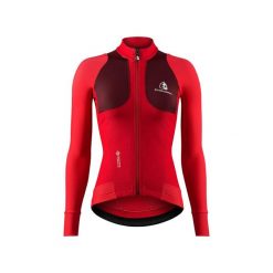 Kurtka damska Etxeondo Teknika Gore-Tex WindStopper. Czerwone kurtki do biegania ETXEONDO, bez wzorów, z gore-texu, bez kaptura, rowerowe, gore-tex. Za 889.50 zł.