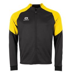 Bluza dresowa zapinana na zamek błyskawiczny Stanno Bolt. Czarne bluzy STANNO, l, bez wzorów, z dresówki, bez kaptura, na fitness i siłownię. Za 261.00 zł.
