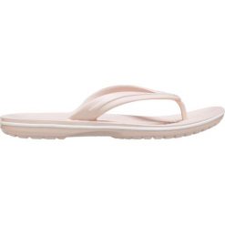 Klapki damskie Crocs Crocband Flip. Czerwone klapki Crocs, bez wzorów, bez obcasa, bez zapięcia. Za 149.00 zł.