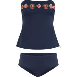 Tankini (2 części), zrównoważony produkt bonprix ciemnoniebieski. Bikini marki ARTENGO. Za 129.99 zł.