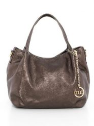 Mia Tomazzi Skórzana torebka "Vigentino" w kolorze brązowym - 26 x 20 x 14 cm rozmiar: onesize. Brązowe torebki klasyczne Mia Tomazzi, bez wzorów, z materiału, przez ramię, bez dodatków. Za 240.99 zł.