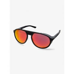 Okulary przeciwsłoneczne Uvex MTN Classic Pure - black/mirror red/supravision. Czarne okulary przeciwsłoneczne UVEX, bez wzorów. Za 381.99 zł.