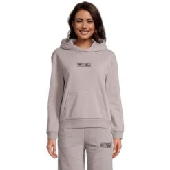 Damska bluza z kapturem Fila Baicoi. Szare bluzy Fila, s, bez wzorów, bez ramiączek, z kapturem. Za 292.15 zł.