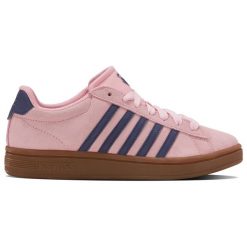 Buty K-Swiss COURT TIEBRK II SDE (99492-631-M). Czerwone buty treningowe K-SWISS, bez wzorów, bez zapięcia. Za 179.00 zł.