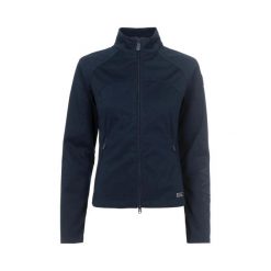 Damska kurtka jeździecka Cavallo Betty. Czarne kurtki przejściowe sportowe CAVALLO, bez wzorów, z softshellu, bez kaptura, do jazdy konnej. Za 428.00 zł.