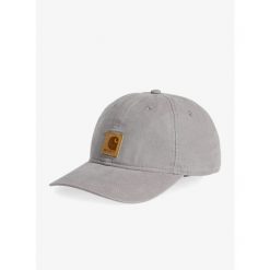 Czapka z daszkiem Carhartt Odessa Cap - asphalt. Szare czapki z daszkiem Carhartt, bez wzorów, sportowe. Za 98.99 zł.