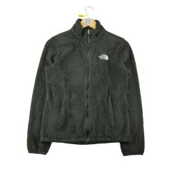 Damska czarna polarowa kurtka Osito TNF. Czarne kurtki The North Face, bez wzorów, z polaru, sportowe, bez kaptura. Za 127.76 zł.