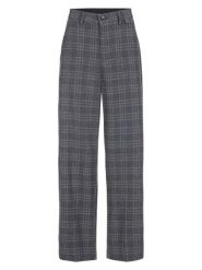 Herrlicher Spodnie w kolorze antracytowym rozmiar: W31. Czarne spodnie materiałowe Herrlicher, bez wzorów, z materiału, z podwyższonym stanem. Za 217.23 zł.