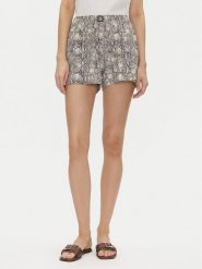 HUGO Szorty piżamowe Nika_Shorts 50540027 Brązowy Relaxed Fit. Brązowe piżamy Hugo, s, bez wzorów, z bawełny, bez kołnierzyka, bez ramiączek. Za 129.99 zł.