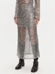 Noisy May Spódnica maxi Paila 27032024 Srebrny Relaxed Fit. Szare spódnice Noisy May, m, bez wzorów, z syntetyku, maxi. Za 149.99 zł.