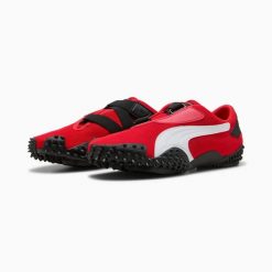 Buty sportowe unisex Puma MOSTRO OG PRIME czerwone 40320606 r 40.5. Czerwone buty treningowe Puma, bez wzorów, bez zapięcia. Za 324.62 zł.