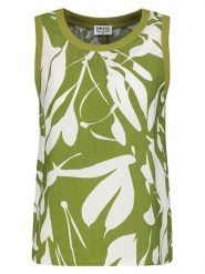 Sublevel Top w kolorze zielonym rozmiar: S. Zielone topy Sublevel, s, bez wzorów, bez kołnierzyka, bez ramiączek. Za 43.99 zł.