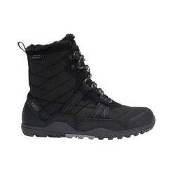 Buty trekkingowe damskie Xero Shoes AEWBLCK. Czarne buty trekkingowe XERO SHOES, z materiału, za kostkę, bez zapięcia. Za 778.00 zł.