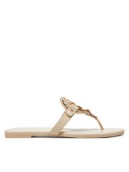 Tory Burch Japonki Miller 136593 Écru. Japonki Tory Burch, bez wzorów, ze skóry. Za 999.99 zł.