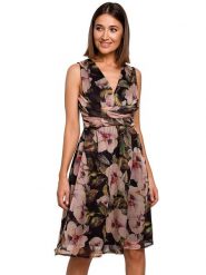 Stylove Sukienka ze wzorem rozmiar: XXL. Sukienki Stylove, xxl, bez wzorów, bez kołnierzyka, bez ramiączek, midi. Za 273.95 zł.