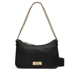 Torebka Elisabetta Franchi. Czarne torebki klasyczne Elisabetta Franchi, bez wzorów, klasyczne, bez dodatków. Za 739.99 zł.