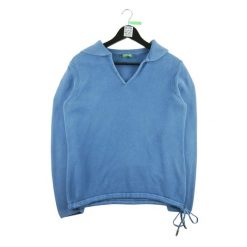 Second life - Kobaltowy sweter dla kobiet - Stan bardzo dobry. Niebieskie swetry Ralph Lauren, bez wzorów, bez ramiączek. Za 127.76 zł.