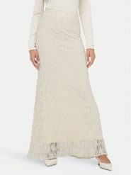 ONLY Spódnica maxi Albina 15372797 Beżowy jasny Slim Fit. Brązowe spódnice ONLY, l, bez wzorów, z syntetyku, maxi. Za 149.99 zł.