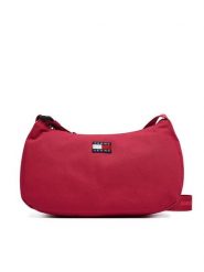 Tommy Jeans Torebka Tjw Ess Daily Shoulder Bag AW0AW18768 Różowy. Czerwone torebki klasyczne Tommy Jeans, bez wzorów, z jeansu, bez dodatków. Za 249.99 zł.