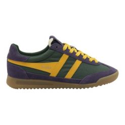 Baskets Femme Baskets Gola CLB577 Vert Gola. Zielone buty sportowe lifestyle Gola, bez wzorów, sportowe, bez zapięcia. Za 425.50 zł.